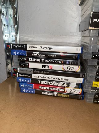 Lote Juegos PS4 y PS3 Acción, Carreras, Disparos