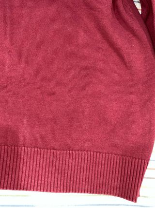 Jersey Rojo Cuello Chal