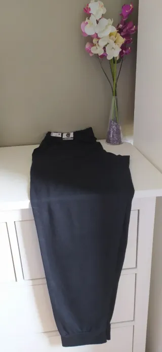 Pantalón Decathlon XL Negro Corte Recto