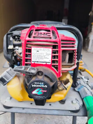 Sulfatadora Honda con Carro