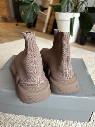 Zapatilla Balenciaga Speed 2.0 LT Beige/Marrón Tal