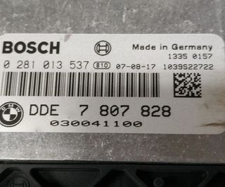 0281013537 centralita motor uce bmw serie 1 426232
