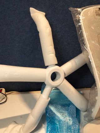 Silla Oficina Ergonómica Giratoria Gris Paloma SONGMICS OBN037G02