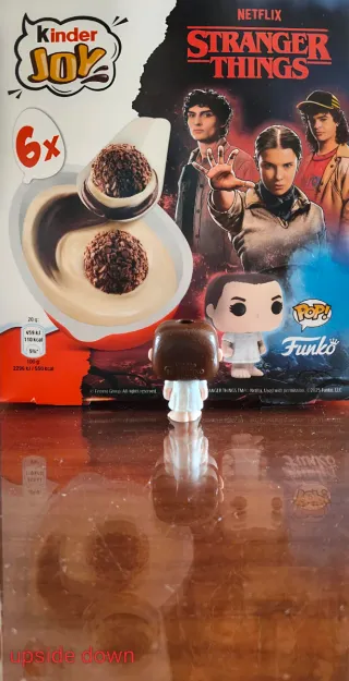 Eleven Stranger Things colección Kinder Joy
