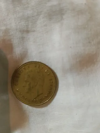 Moneda 1 Peseta Juan Carlos I 1980