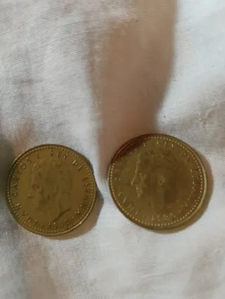 Moneda 1 Peseta Juan Carlos I 1980