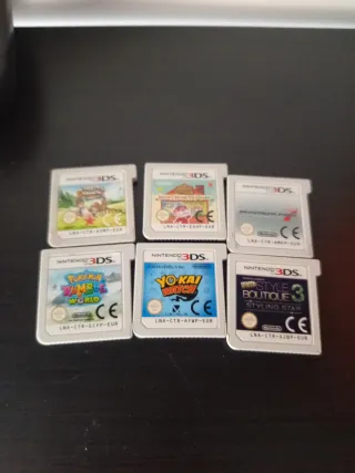 Pack 6 Juegos Nintendo 3DS