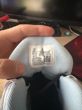 Jordan Max Aura 4 Blancas y Azules