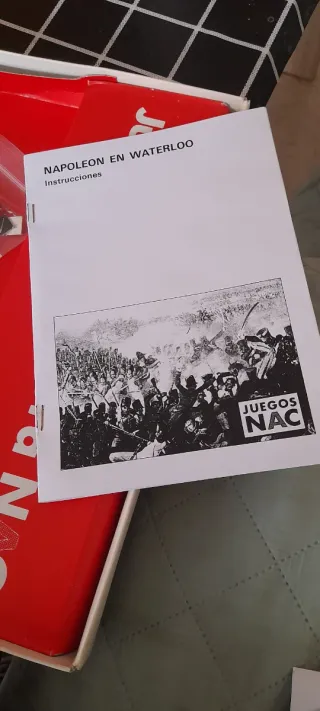 Juego de mesa Napoleón en Waterloo NAC