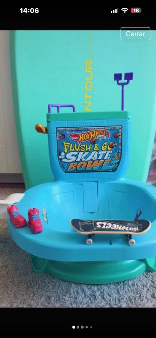 Pista de Skate Hot Wheels