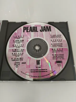 PEARL JAM, Ten (Ed Americana) CD