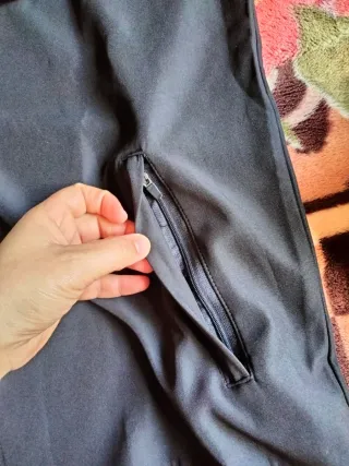 Chaqueta deportiva hombre XXXL negra