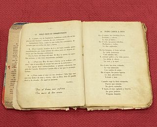 Libro antiguo de "Lecturas Graduadas" (Año 1945)