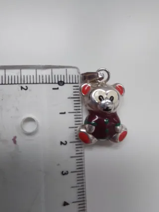 Colgante Osito Plata Ley 925