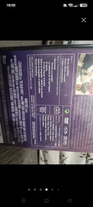 DVD El Color Púrpura