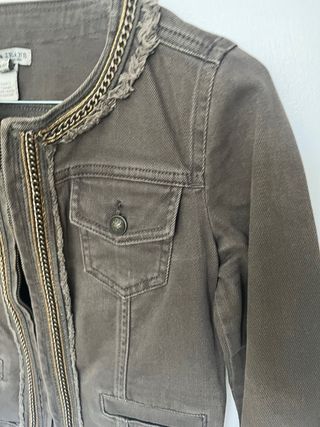 Chaqueta vintage Mango tejano