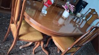 Comedor completo madera