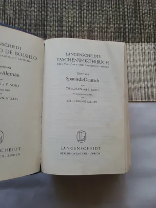 Diccionario de bolsillo (Taschenwörterbücher)