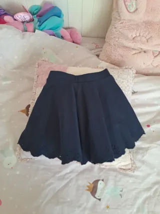 Falda niña azul marino Polo