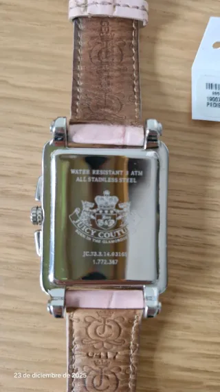 Reloj Juicy Couture Rosa con Cristales