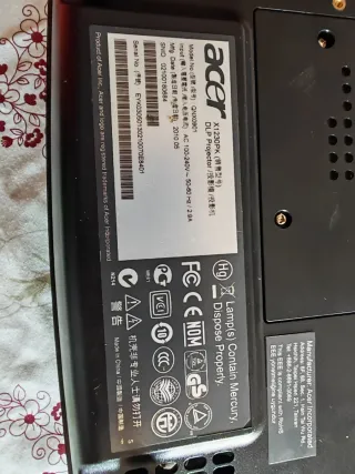 Projetor Acer X1230PK Preto