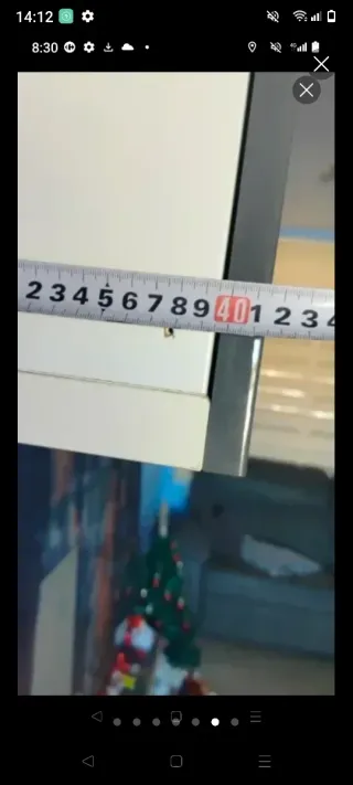 Mueble de comedor gris