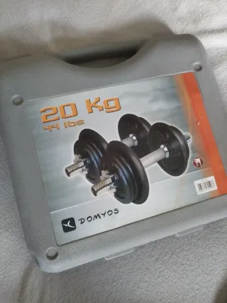 Maletín Pesas DOMYOS 10kg