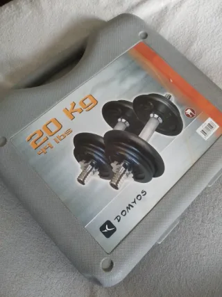 Maletín Pesas DOMYOS 10kg