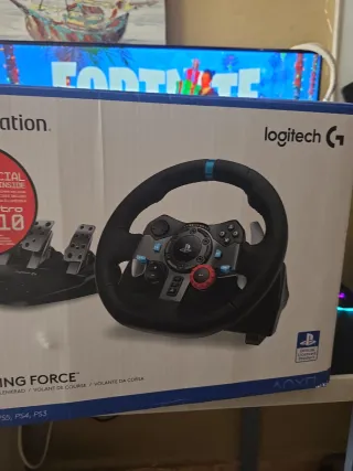 Volante Logitech G29 + PS5 Slim