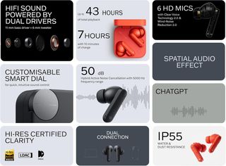 CMF by Nothing Buds Pro 2 Naranja