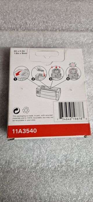 Lexmark 11A3540 Cinta de tinta negra