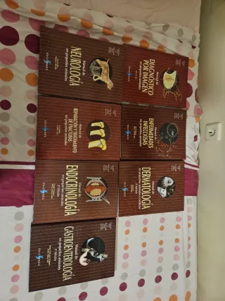 Libros veterinaria,  pequeños animales