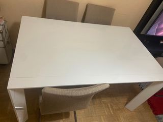 Mesa comedor extensible 6-10 personas