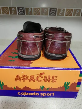 Zapatos Apache Hombre Talla 40 Marrón