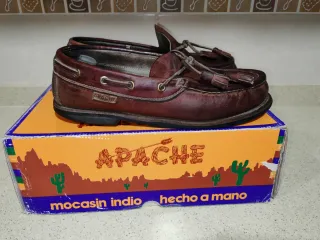 Zapatos Apache Hombre Talla 40 Marrón