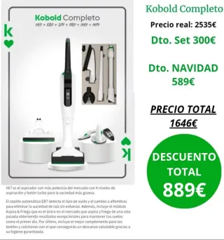 Kobold Completo Aspirador VK7