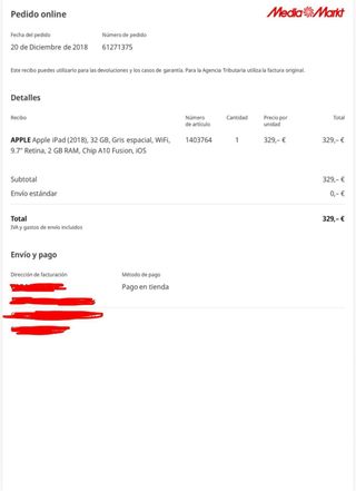 iPad 6ta Gen 2018 9.7 32GB Gris