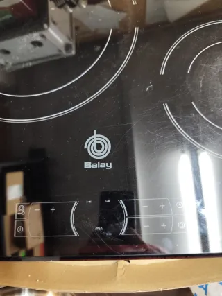 Vitrocerámica Balay 3 fuegos