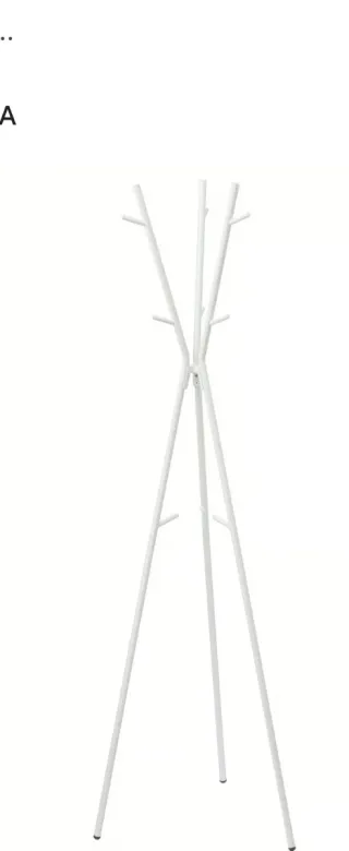 Perchero Ikea Blanco Metal