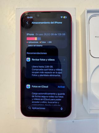 iPhone 13 Mini Rojo 128GB