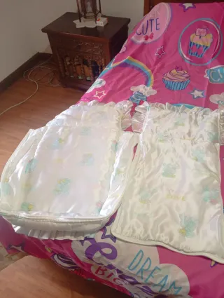 Edredón y saco coche bebé