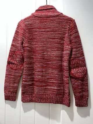 Jersey Rojo y Blanco con Cuello