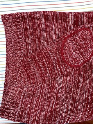 Jersey Rojo y Blanco con Cuello