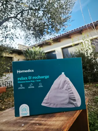 Homedics Relax & Recharge Shiatsu Bean Bag