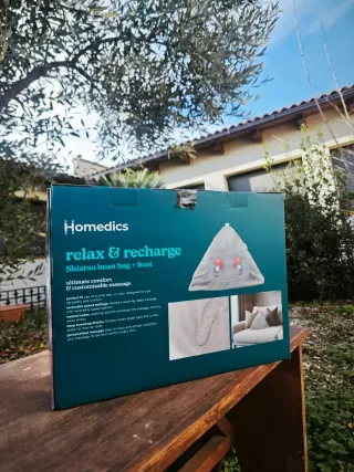 Homedics Relax & Recharge Shiatsu Bean Bag