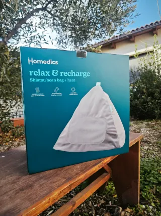 Homedics Relax & Recharge Shiatsu Bean Bag