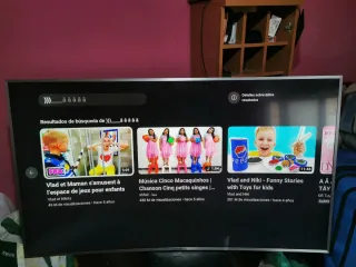 Smart TV Samsung Plateada 55 pulgadas