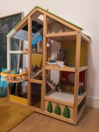 Casa de muñecas de madera Hape