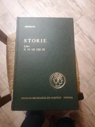 Erodoto Storie libri 5,6,7,8, 9