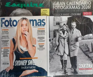 Pack revistas Esquire + Fotogramas + Calendario